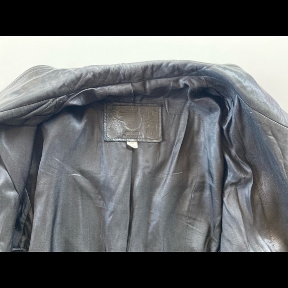 Genuine Lambskin Leather Motorcycle Jacket - Picture 6 of 7